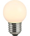 E27 2W LED Tropfenlampe - G45, 100lm, Opalglas, 3000K
