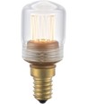 E14 2W dimmbare LED Vintage Birne - 7cm, 2000K, Klarglas, Röhrenform