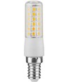E14 7W dimmbare LED-Röhrenlampe - 8,2cm, 806lm, 2700K, Klarglas