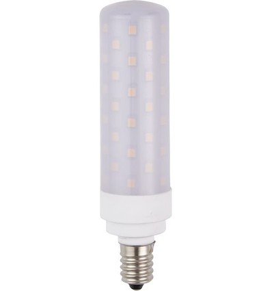 E14 10W LED-Röhrenlampe, 11,8cm - 1050lm, dimmbar, Opalglas