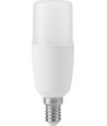 E14 7W LED-Röhrenlampe, 10,8cm, 95-265V - 810lm, Opalglas
