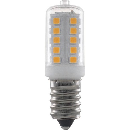 E14 3W dimmbare LED-Röhrenlampe - 5,1cm, 2700K, Klarglas