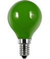 E14 1W LED Tropfenlampe - G45, Grün, Party Colour Premium