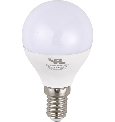 E14 4W DimToWarm LED Tropfenlampe - G45, 250lm, 2000-2700K, Opalglas, dimmbar