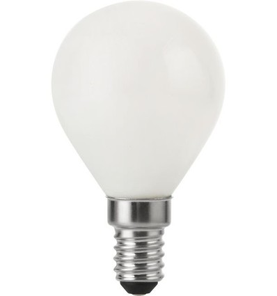 E14 4W DimToWarm LED Tropfenlampe - G45, Opalglas, dimmbar, 2000-2700K