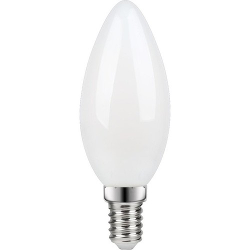 E14 3W dimmbare LED-Kerzenlampe - C35, Mattglas, 2700K, Filament