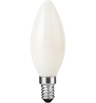 E14 4W dimmbare LED-Kerzenlampe - DimToWarm, 2000-2700K, Opalglas, Filament