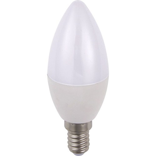 E14 5W dimmbare LED-Kerzenlampe - C35, 470lm, Opalglas, 2700K