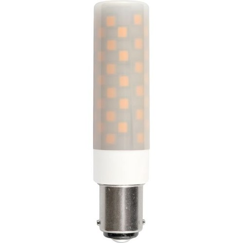 8cm / 6W dimmbare BA15d LED-Röhrenlampe - 660lm, Opalglas, 3000K