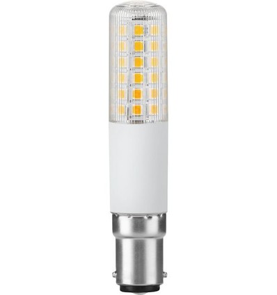 BA15d 8W dimmbare LED-Röhrenlampe - 9cm, 1055lm, 2700K, Klarglas