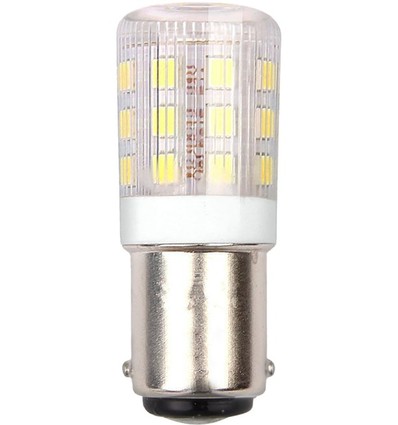 BA15d 3W LED-Röhrenlampe - 4,5cm, 250lm, Klarglas