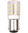 BA15d 3W LED Röhrenlampe, 10-24V - 4,5cm, 250lm, 3000K, Klarglas
