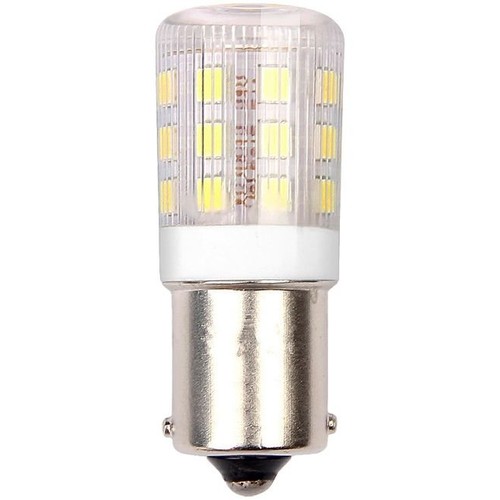 BA15s 3W LED-Röhrenlampe, 4,5cm - 250lm, Klarglas, 3000K