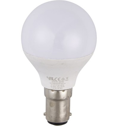 BA15d 3W LED Tropfenlampe, 12-60V - G45, Opalglas, 250lm, Warmweiß