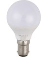BA15d 3W LED Tropfenlampe, 12-60V - G45, Opalglas, 250lm, Warmweiß
