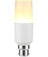 B22d 9W LED-Lampe - 12,5cm, 95-265V, 1180lm, Opalglas, 3000K