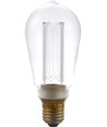 E27 3,5W dimmbare LED Vintage Lampe - ST64, 2000K, Rustika, Klarglas