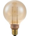E27 3,5W dimmbare LED Vintage-Lampe - G95 Globe, 1800K, Goldglas, 100lm