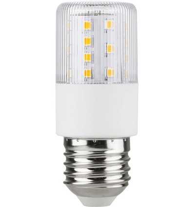 E27 7W dimmbare LED-Röhrenlampe - 8cm, 806lm, Klarglas, 2700K