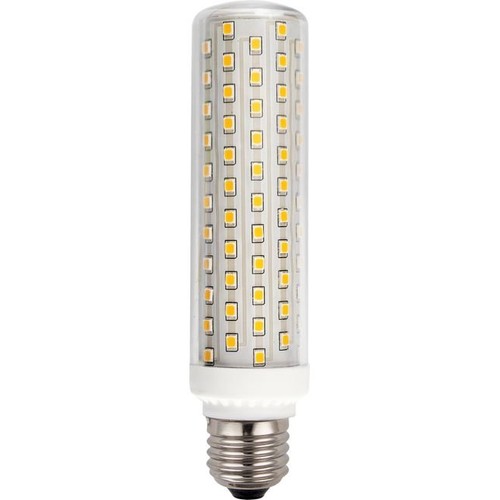 E27 15W dimmbare LED Röhrenlampe - 14,9cm, 2100lm, Klarglas