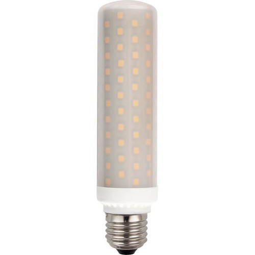 E27 15W LED-Röhrenlampe 14,9cm - 1600lm, dimmbar, Opalglas, AC/DC