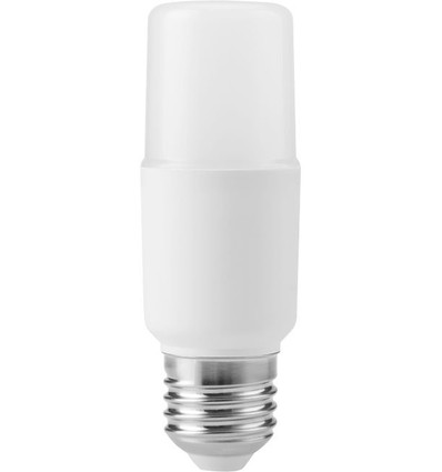 E27 7W LED Stick Lampe, 95-265V - 810lm, 10,8cm, Opalglas