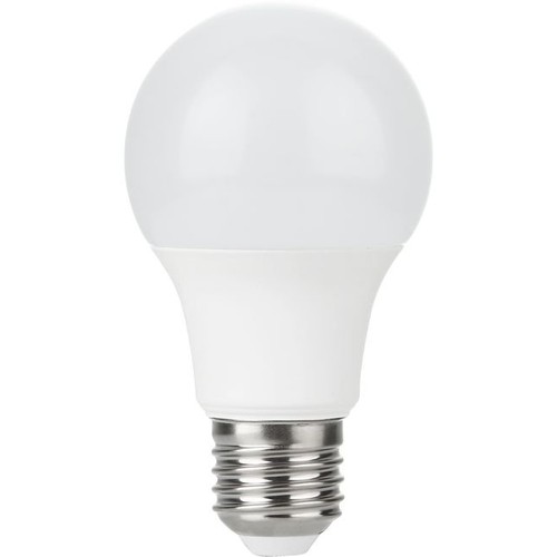 E27 5,5W LED-Leuchtmittel, 12-60V - A60, 600lm, Opalglas, 3000K