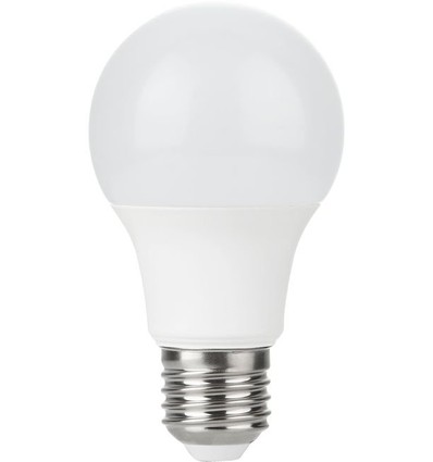 E27 5,5W LED-Leuchtmittel, 12-60V - A60, 600lm, Opalglas, 3000K