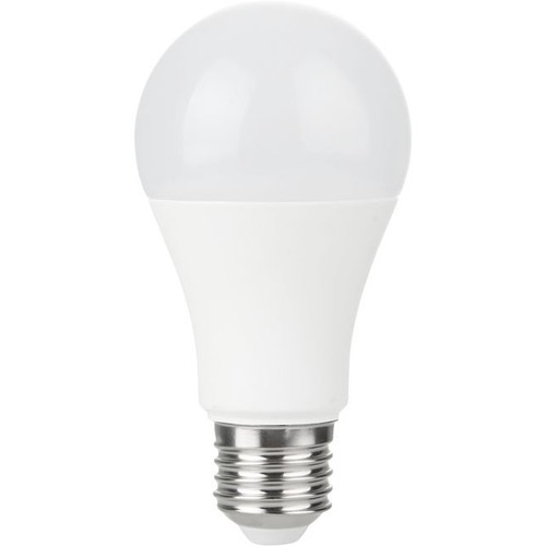 E27 10W LED-Lampe, 12-60V - A60, 810lm, Opalglas, AC/DC