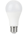 E27 10W LED-Lampe, 12-60V - A60, 810lm, Opalglas, AC/DC