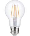E27 4W dimmbare LED-Filamentlampe - A60, 2200K, klar, 380lm