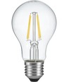 E27 4W LED-Filamentlampe mit Lichtsensor - A60, 470lm, 2700K, Klarglas