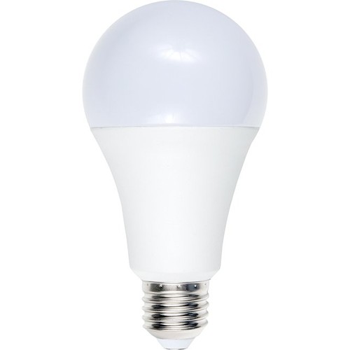 E27 12W LED-Lampe, 12-60V - A70, 1100lm, Opalglas, 3000K, AC/DC