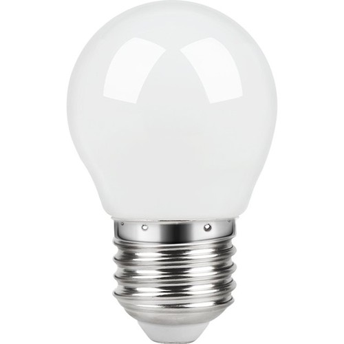 E27 2,8W dimmbare LED-Tropfenlampe - G45, Filament, Mattglas, 2700K