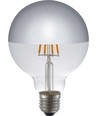 E27 4W dimmbare LED-Globelampe - G95, kopfverspiegelt, Filament, 2500K