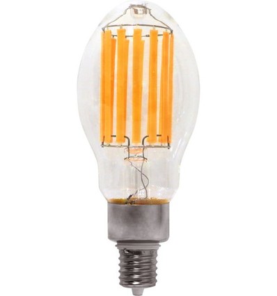 E40 65W LED-Lampe - 120-277V, 12025lm, ED120, Klarglas, 3000K