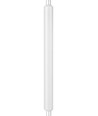 48cm / 9W S19 LED-Lampe - 850lm, Mattglas, warmweiß