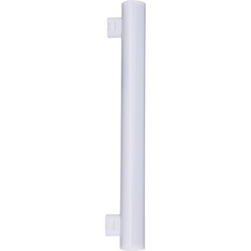 7W LED S14s T30 Linienlampe - 470lm, 2700K, Opalglas