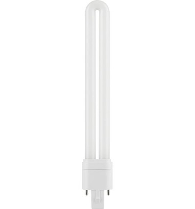 G23 5W G23-SMART5 LED-Lampe - 21,8cm, Direkt/EVG-kompatibel, 6500K, Opalglas