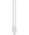 G23 5W G23-SMART5 LED-Lampe - 21,8cm, Direkt/EVG-kompatibel, 6500K, Opalglas