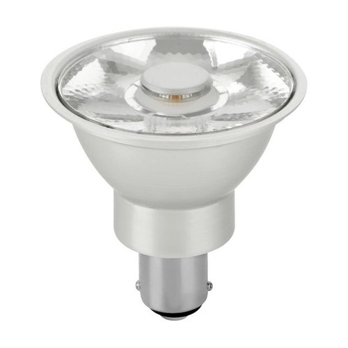 8W LED Ba15d AR56 Leuchtmittel, 12V - 480lm, 10°, dimmbar, 2700K, Grau
