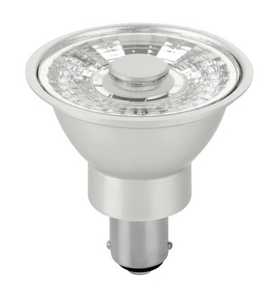 8W LED Ba15d AR56 Leuchtmittel, 12V - 480lm, 30°, 2700K, dimmbar, grau, AC/DC