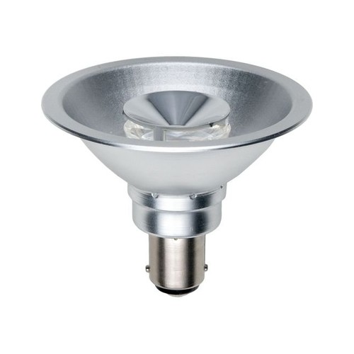 BA15d 8W AR70 dimmbare LED-Lampe, 12V - DimToWarm, 2000-2800K, 35°, graues Gehäuse