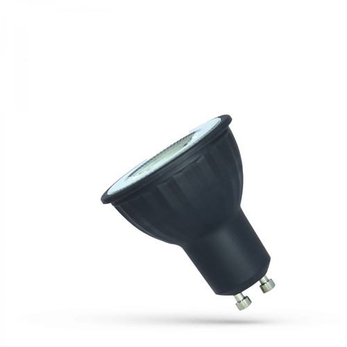 GU10 6W LED-Spot - Schwarz