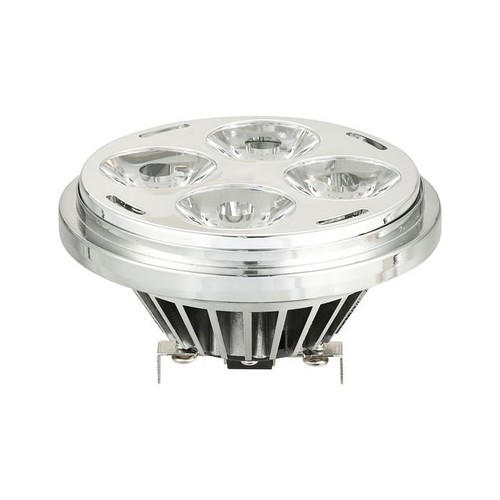 22W dimmbare G53 AR111 LED-Lampe - 48V, 4°, 1640lm, 2700K, inkl. externem Treiber