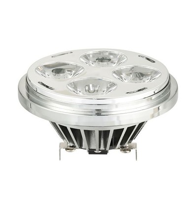 22W dimmbare G53 AR111 LED-Lampe - 48V, 4°, 1640lm, 2700K, inkl. externem Treiber