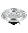 G53 AR111 12W LED-Lampe, 12V - 1000lm, 30°, dimmbar, 2700K, Grau