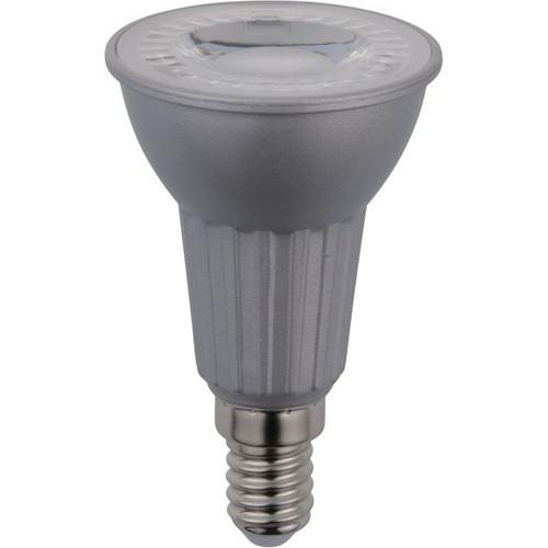 E14 5W dimmbare LED-Lampe - PAR16, 380lm, 2700K, 36°, Silber-Finish