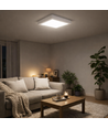 38W Designer LED-Deckenleuchte - 4000K, 400x400mm