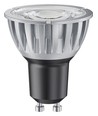 GU10 6,5W LED Lampe dimmbar - 10°, 510lm, Silber, 3000K